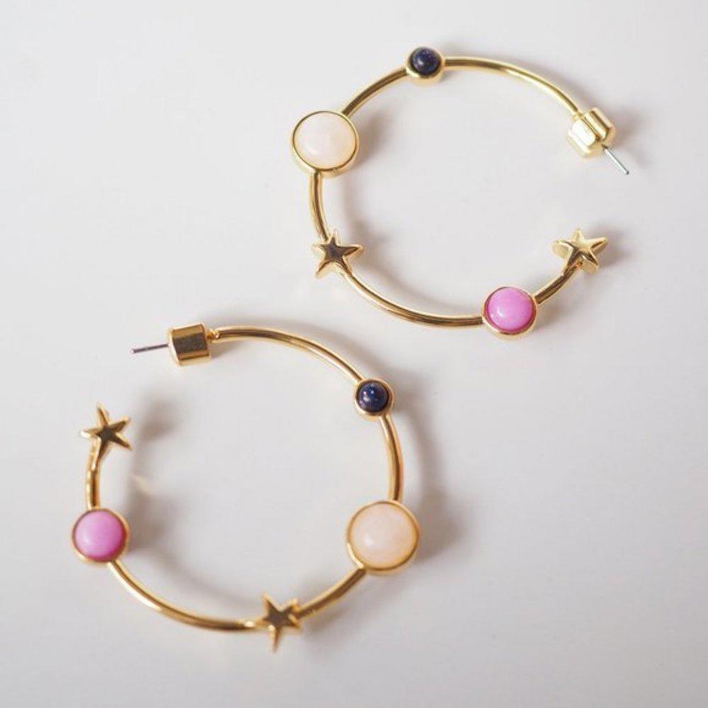 Kate Spade On the Rocks Hoops Earrings - Picture 13 of 13